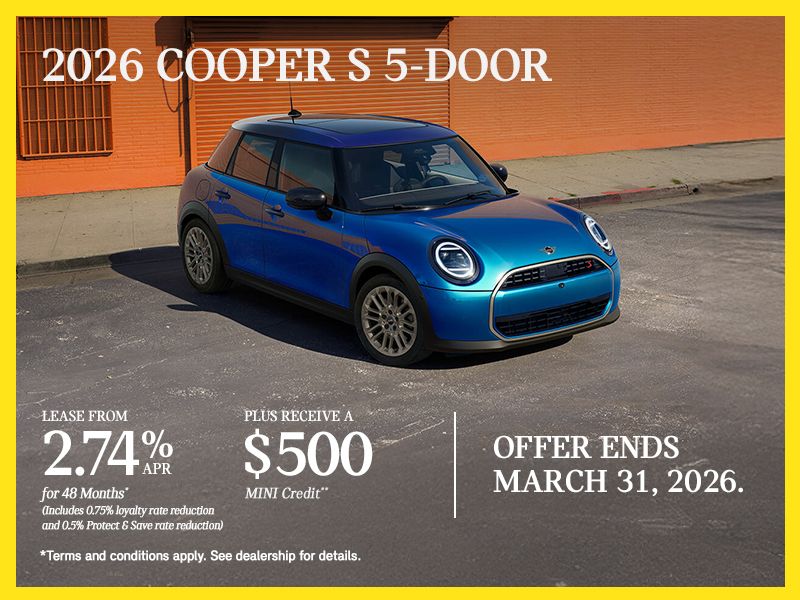 2026 MINI Cooper S 5-Door