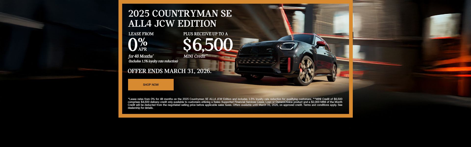 2025 MINI Countryman JCW