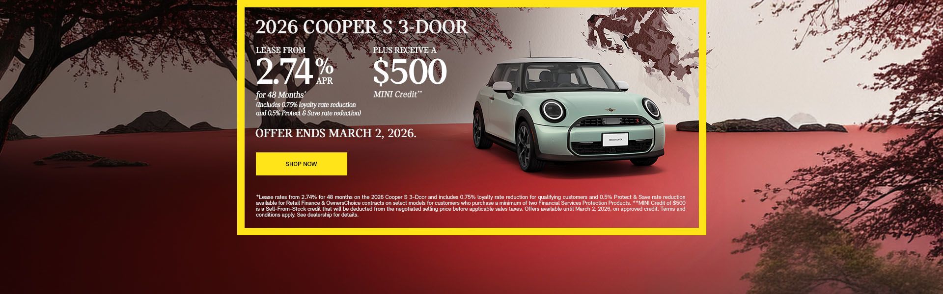 2026 MINI Cooper S 3-Door