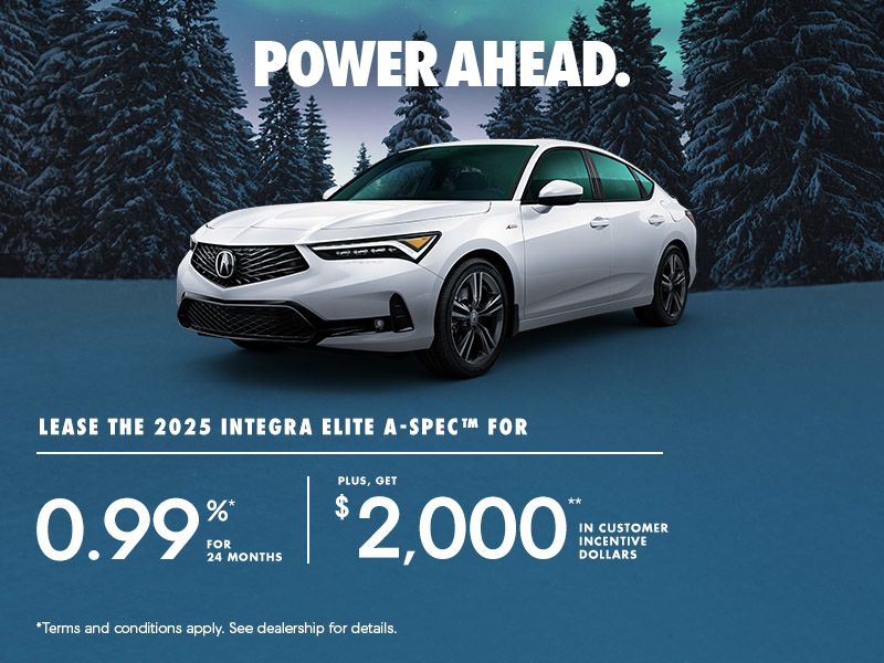 Power Ahead | 2025 Integra
