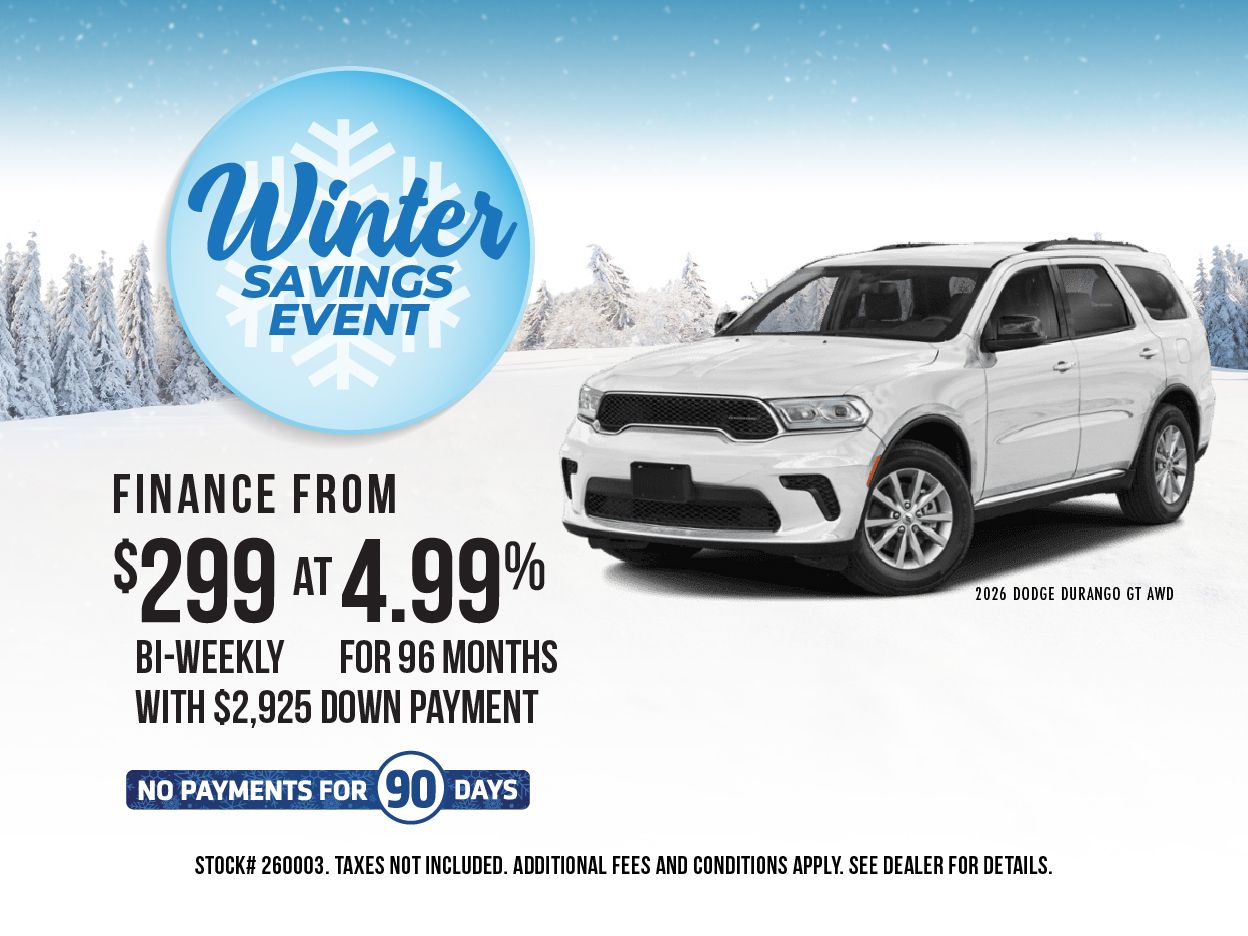 Get the 2026 Dodge Durango