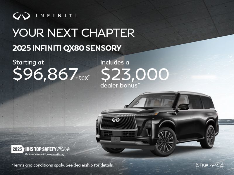 2025 INFINITI QX80 Sensory (STK: 79452)
