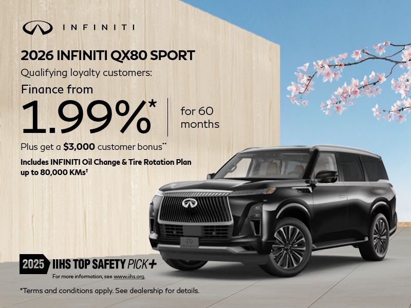 2026 INFINITI QX80 Sport