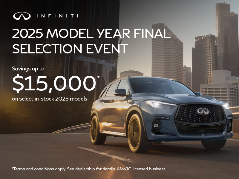 2025 Model Year Final Selection Event