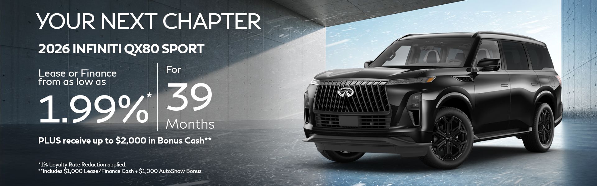 2026 QX80 - February Offers