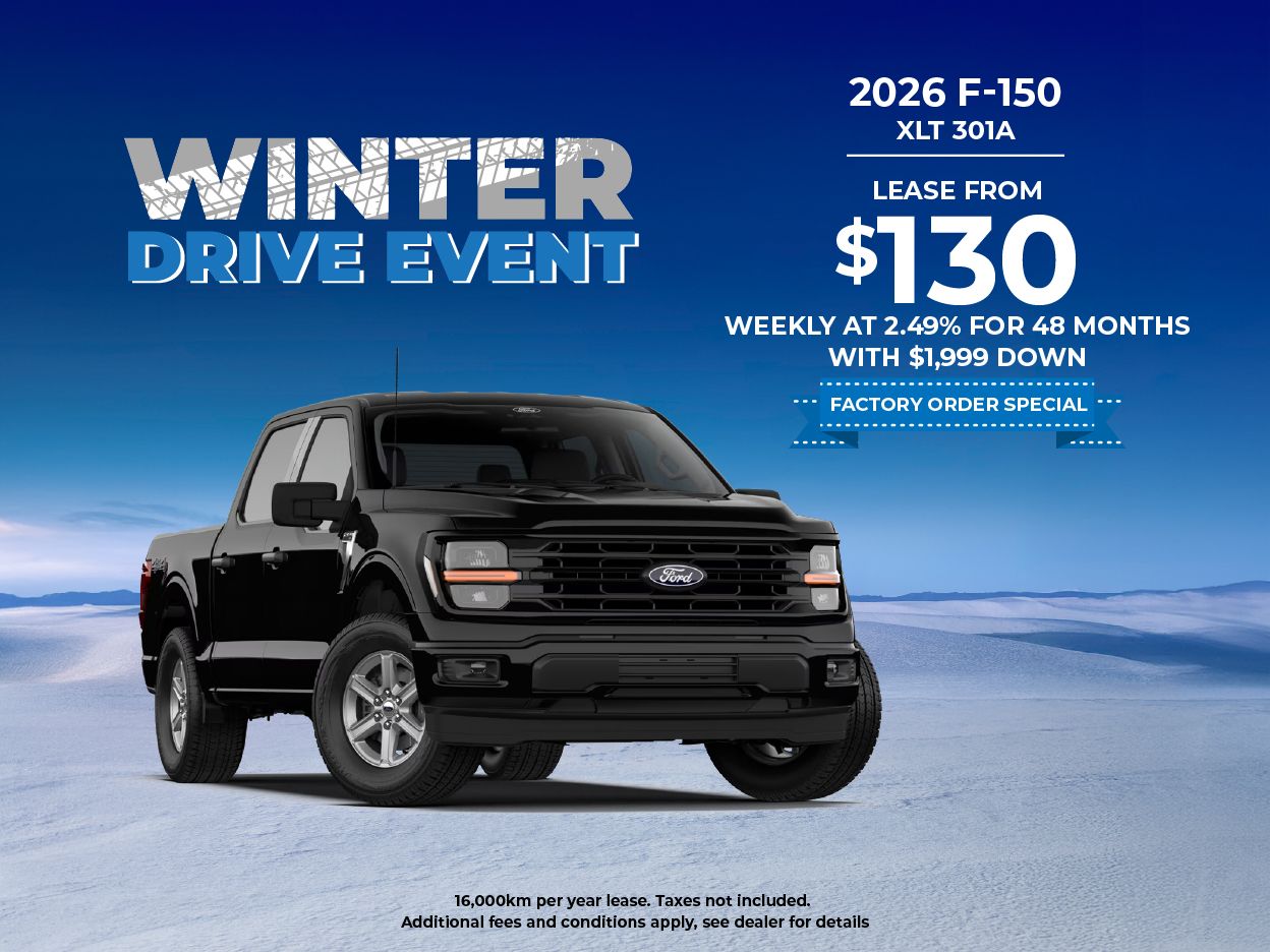 Get the 2026 F150 XLT