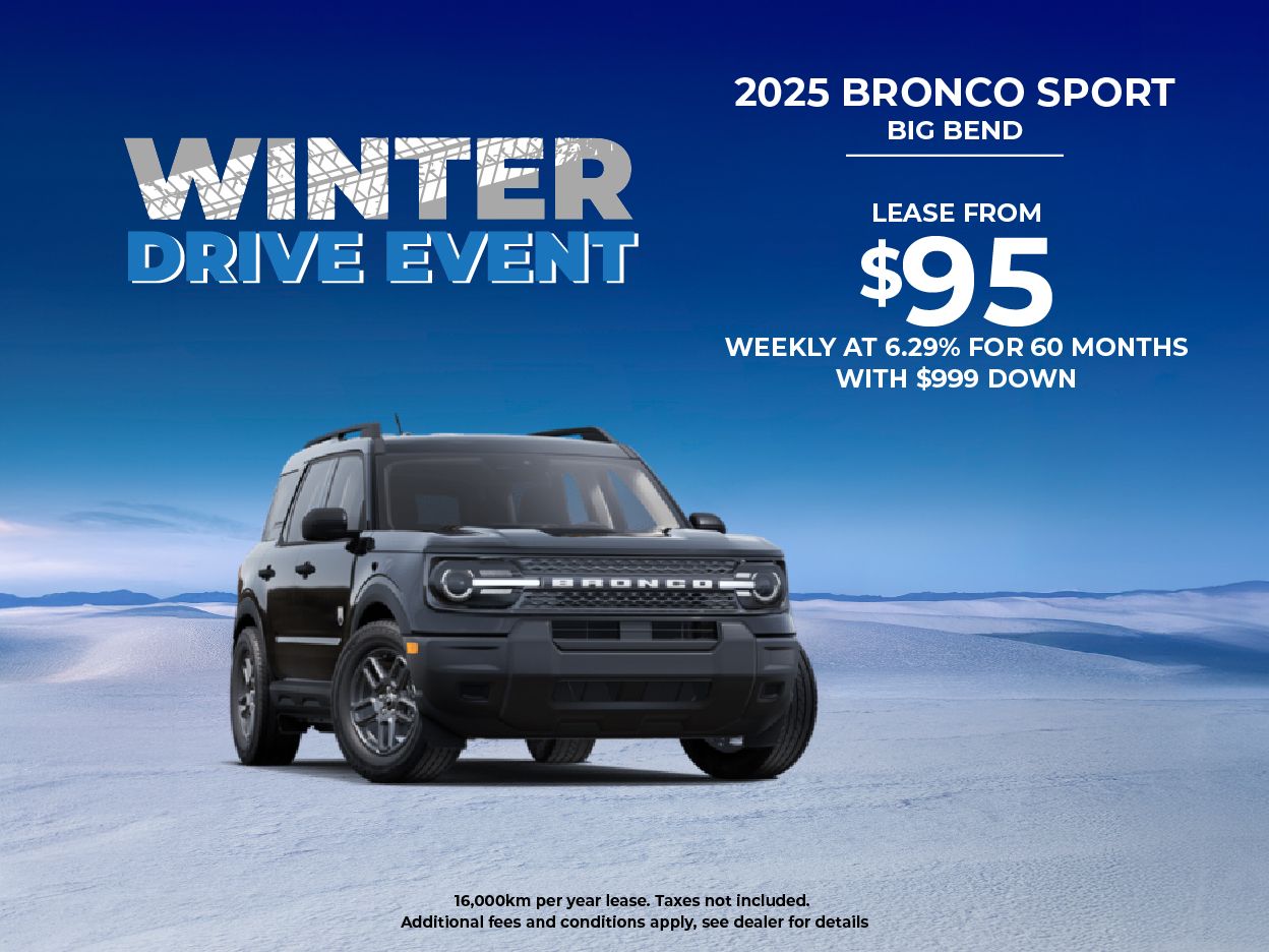 Get the 2025 Bronco Sport