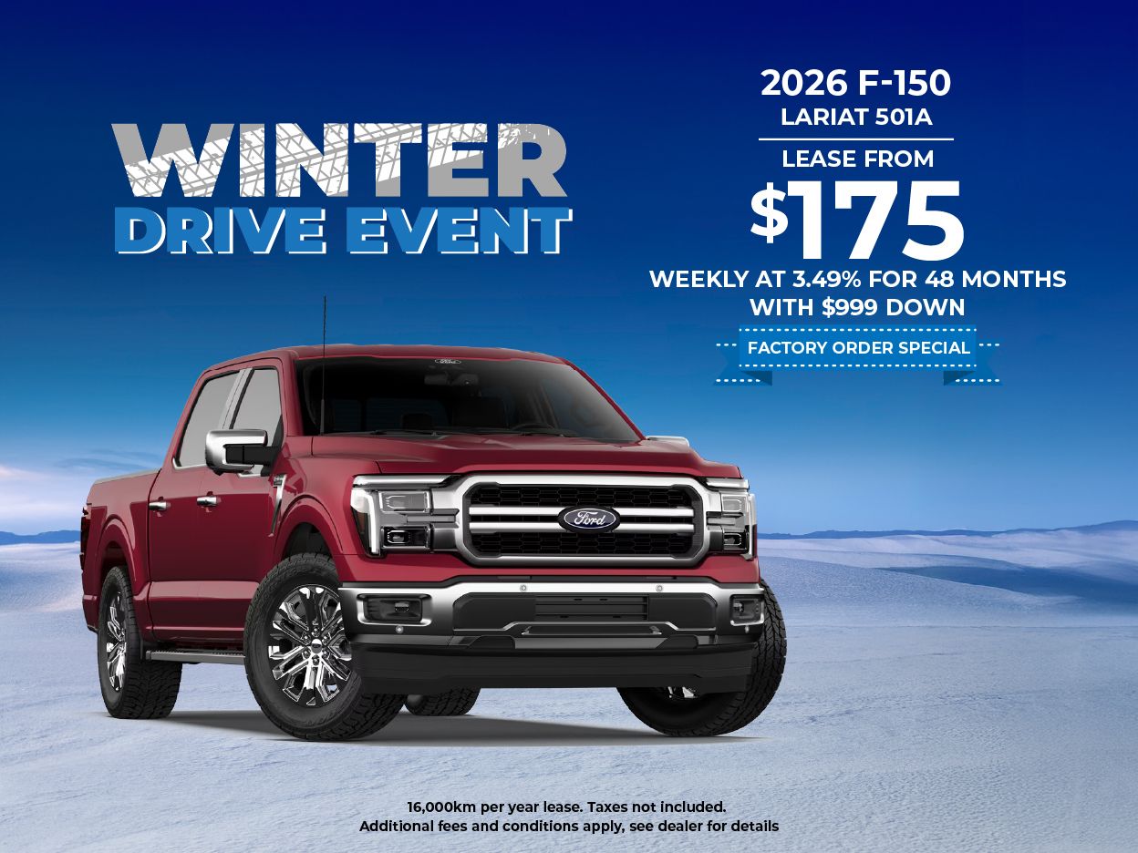 Get the 2026 F150 Lariat