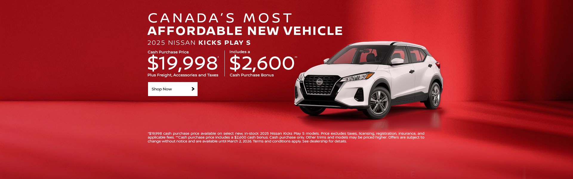 2025 Nissan Kicks Play