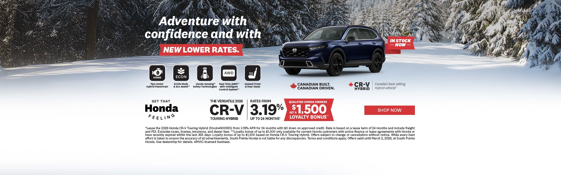 2026 Honda CR-V Touring Hybrid