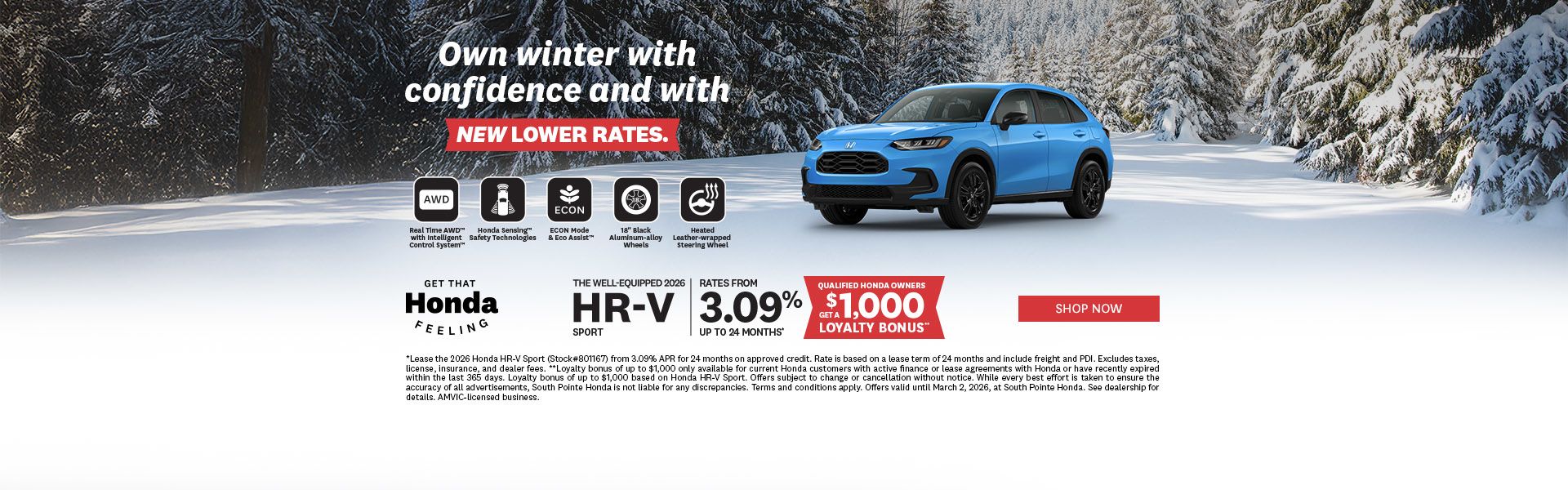 2026 Honda HR-V Sport