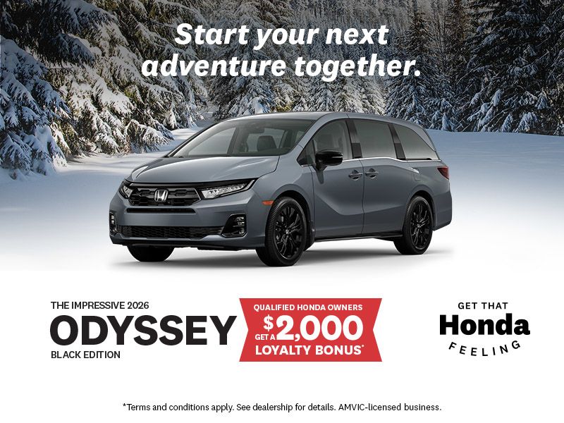 2026 Honda Odyssey Touring