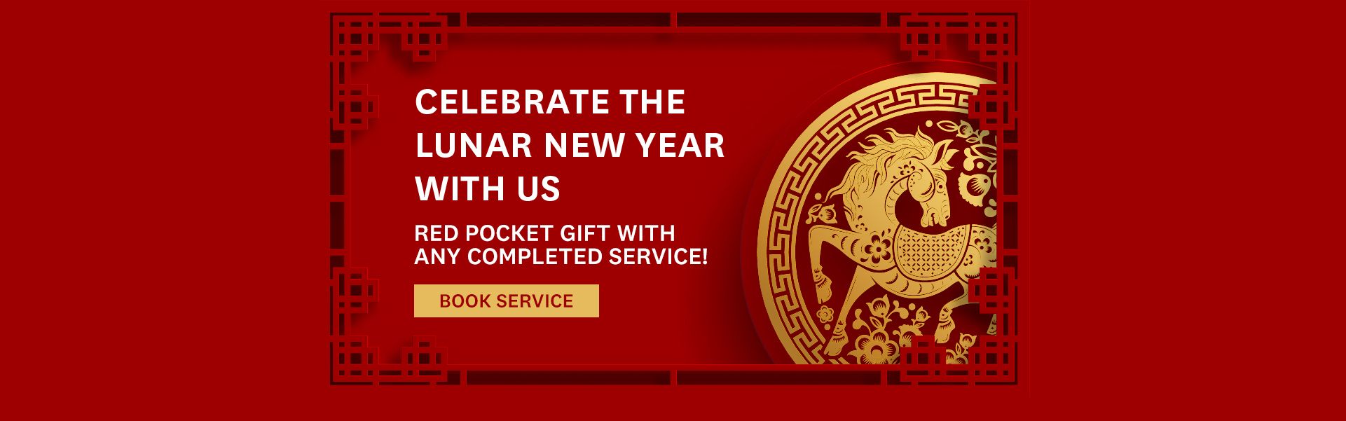 LNY Special - Red Pocket Gift with Service!