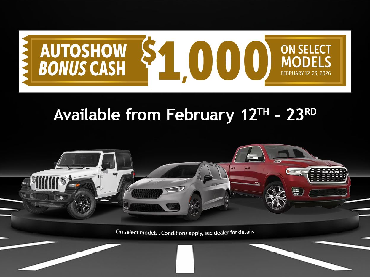 Exclusive Auto Show Offer! Feb 12 - 23