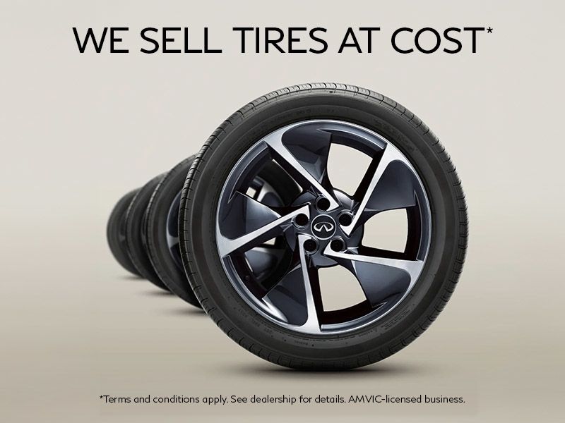 We sell tires at cost!
