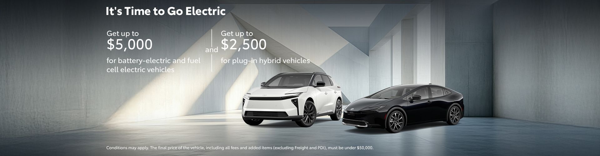 New incentives for electric vehicles have arrived! (Copy)