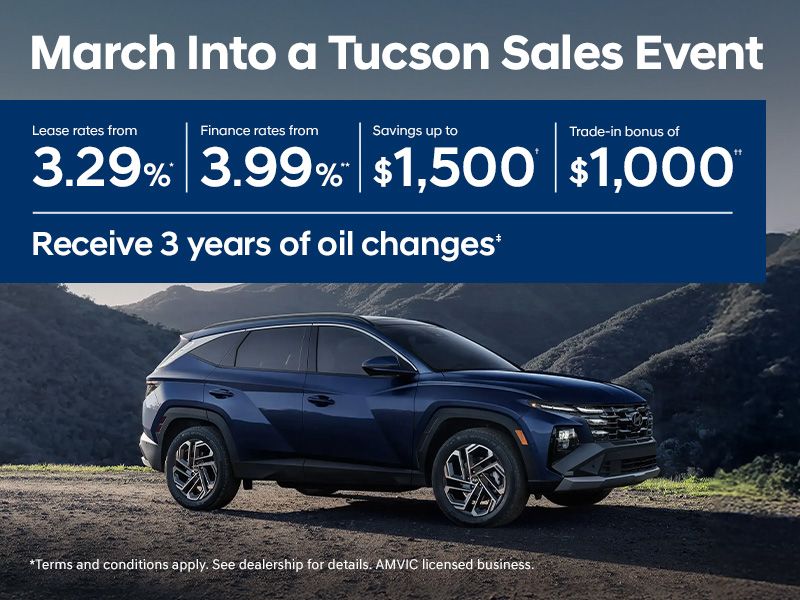 March Into a Tucson Sales Event