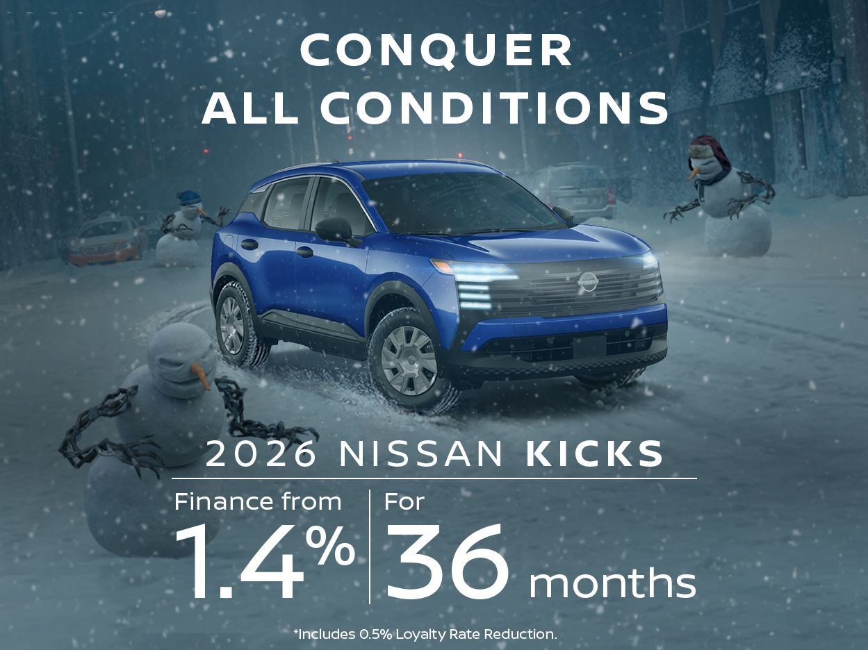 2026 Kicks - March Offer