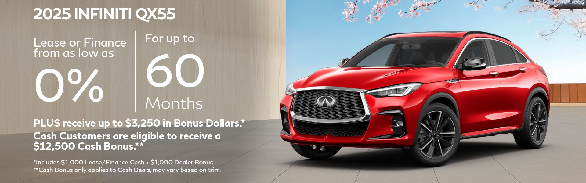 2025 QX55 - March Offer