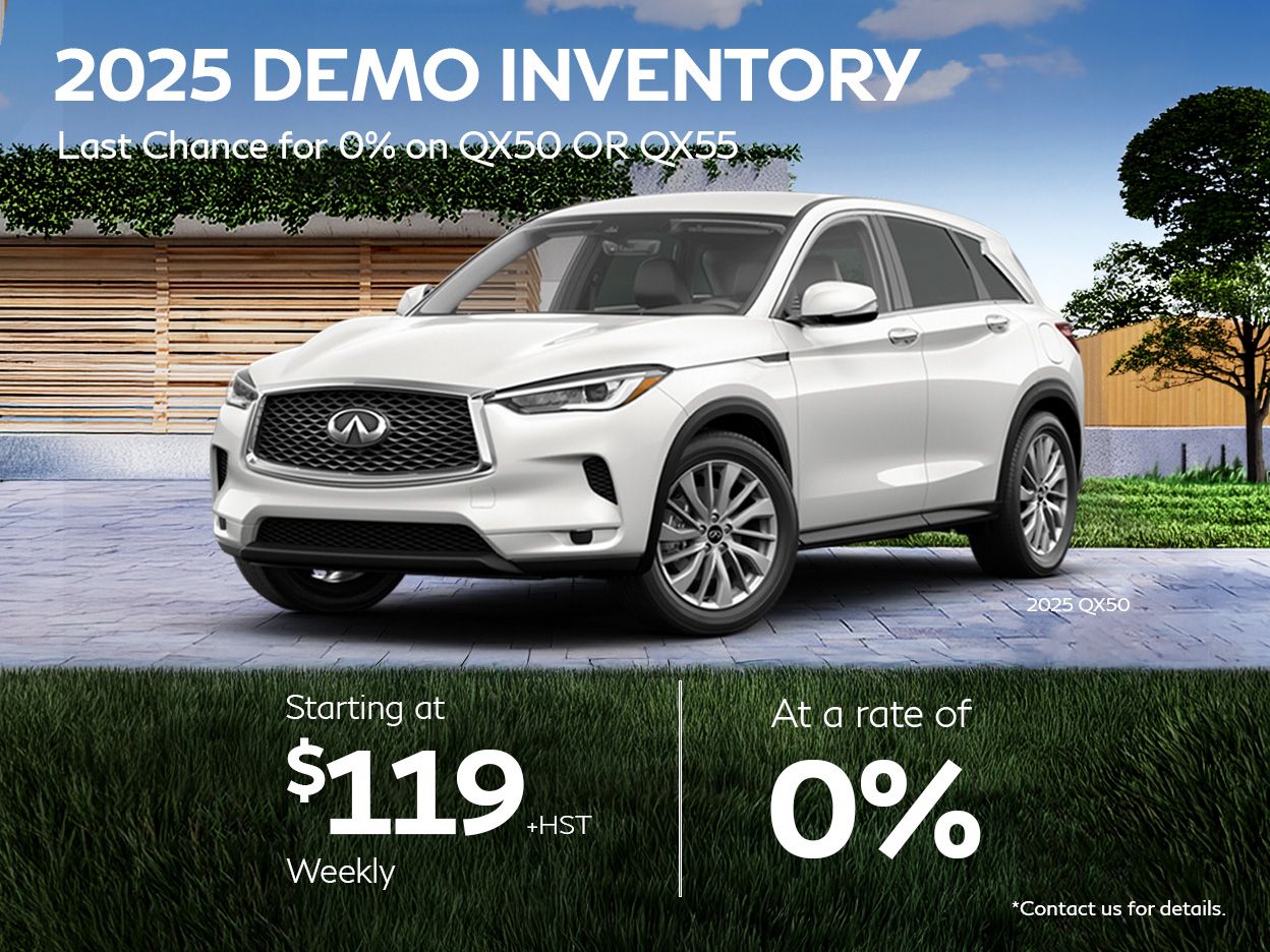 2025 DEMOs 0% Offer - July End