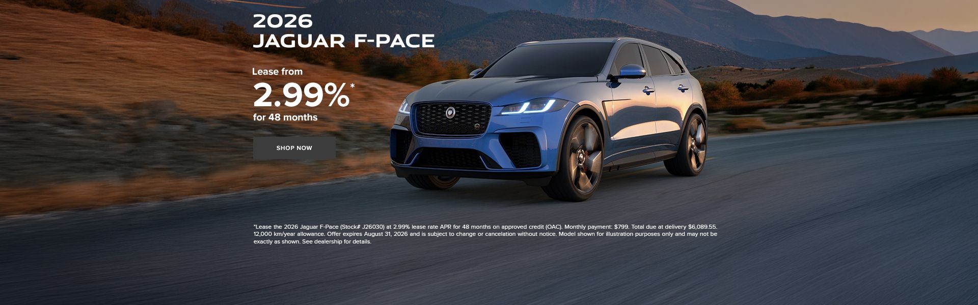 2026 Jaguar F-Pace
