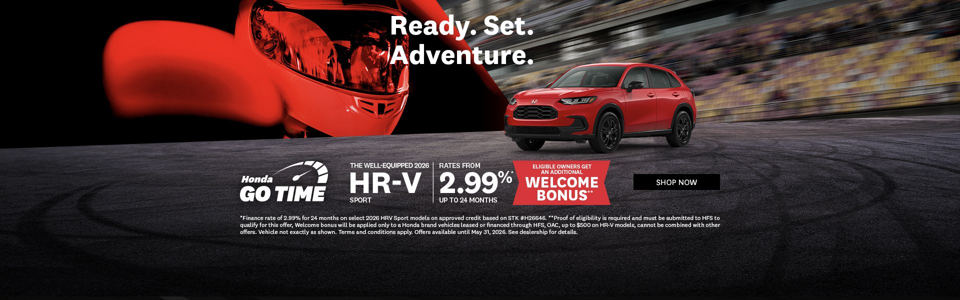 Honda GO TIME | 2026 HRV
