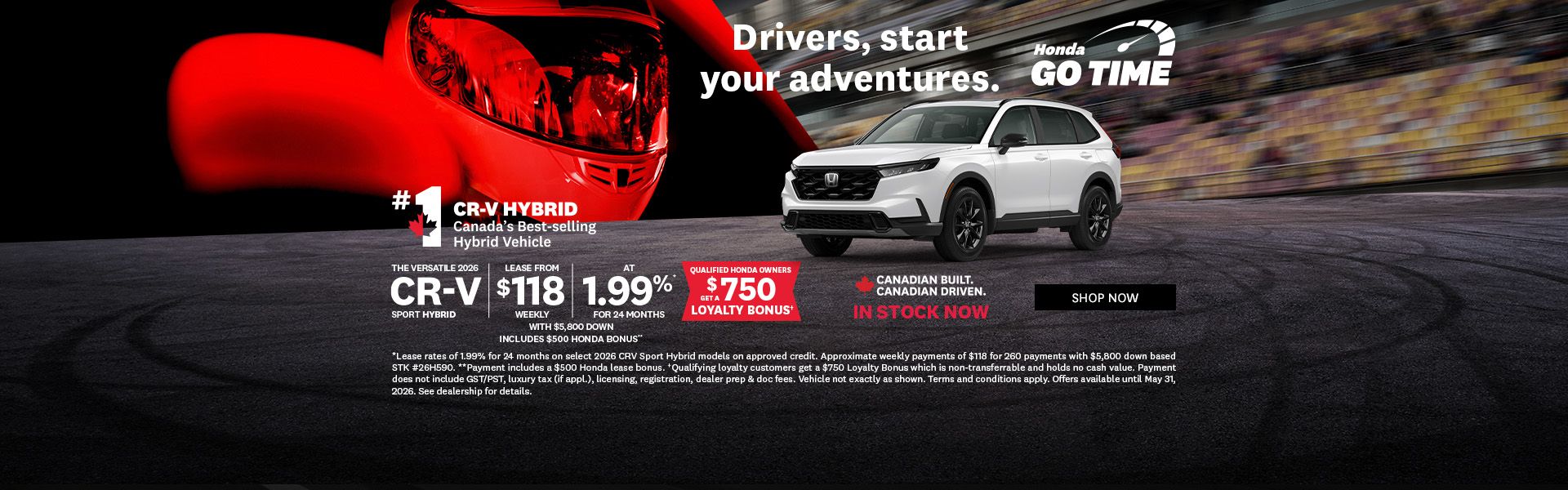 Honda GO TIME | 2026 CR-V