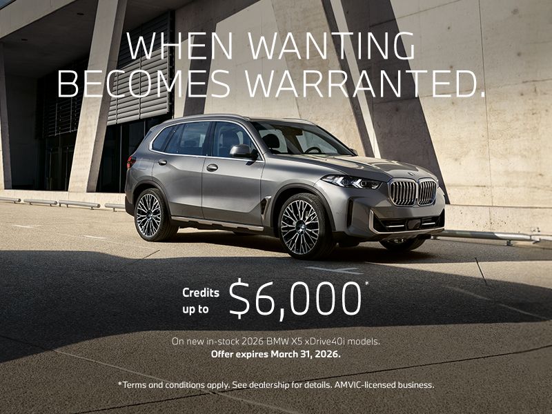 WHEN WANTING BECOMES WARRANTED | 2026 X5