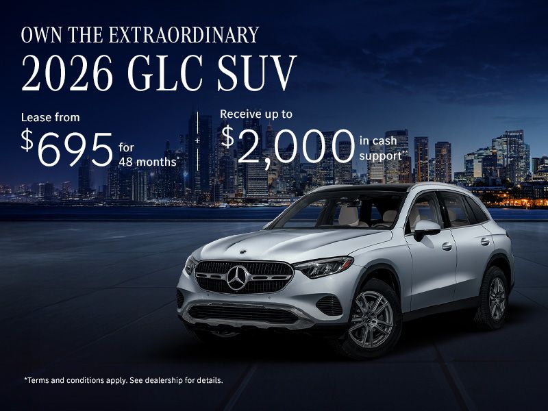 Own the Extraordinary | 2026 GLC SUV