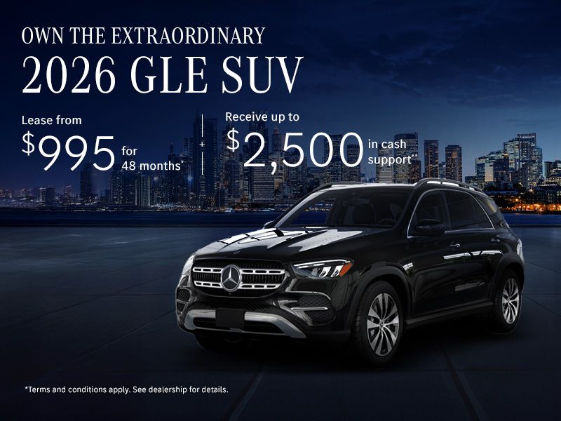 Own the Extraordinary | 2026 GLE SUV