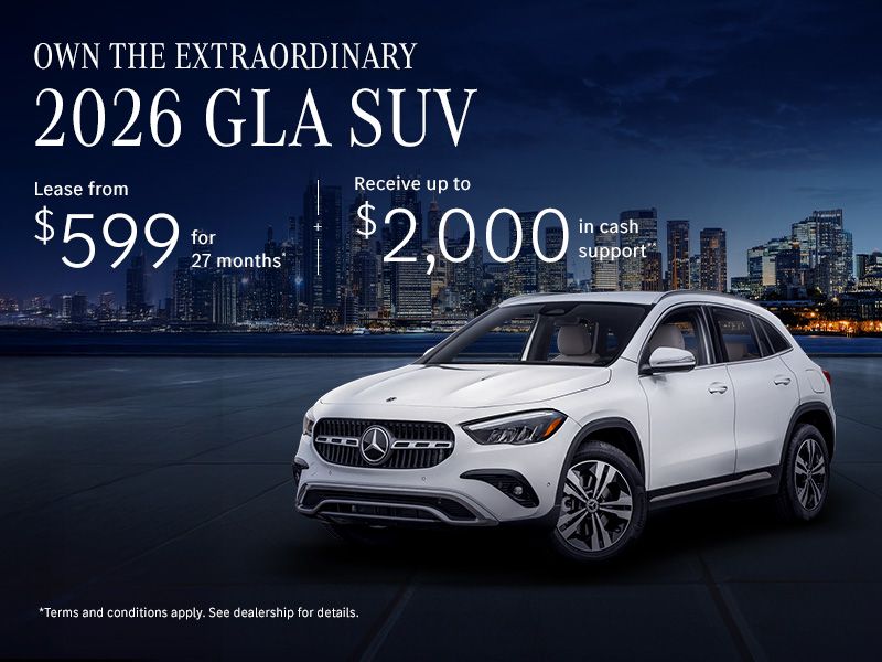 Own the Extraordinary | 2026 GLA SUV