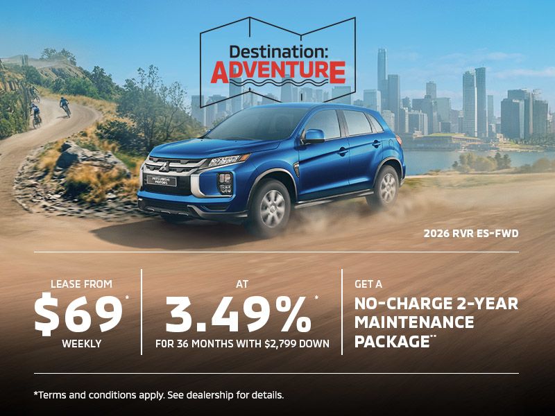 Destination Adventure | 2026 RVR ES-FWD