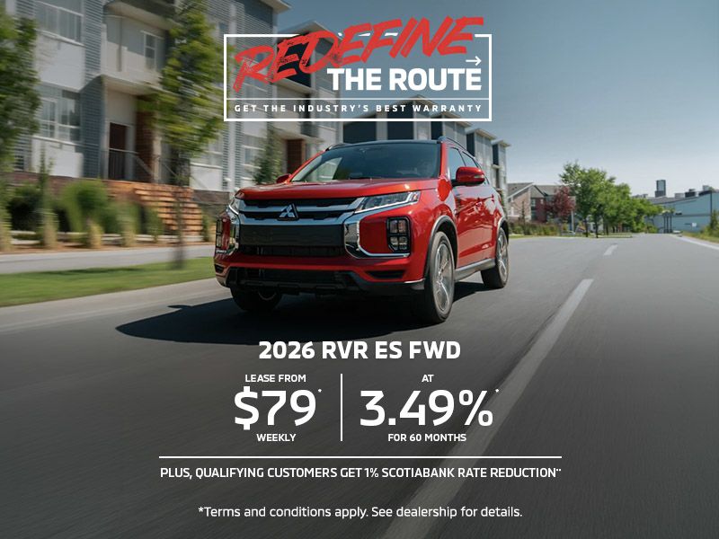 Redefine the Route | 2026 RVR ES FWD