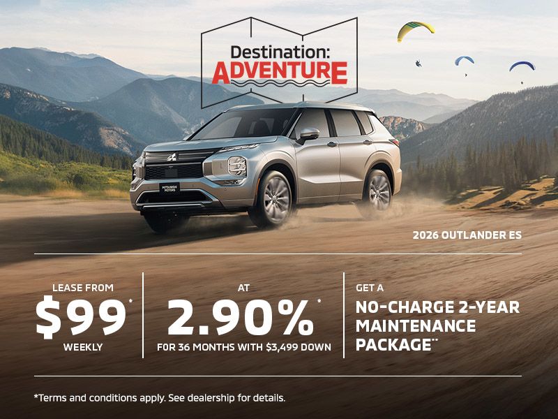 Destination Adventure | 2026 Outlander ED