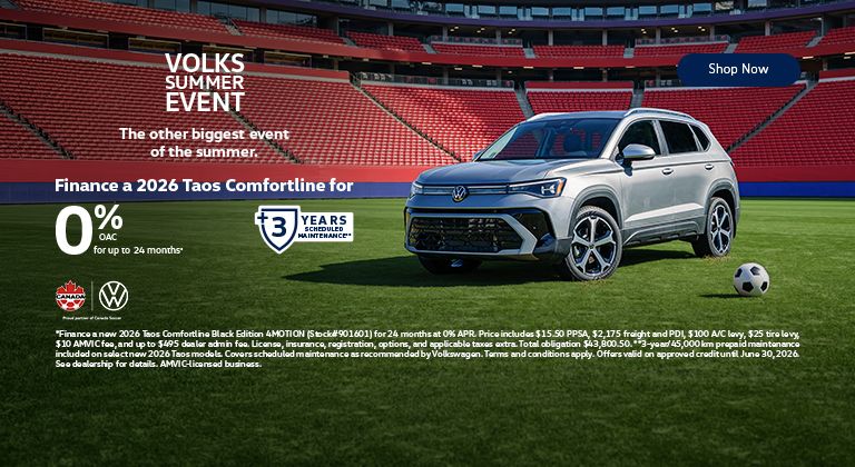 Volks Summer Event | 2026 Taos Comfortline