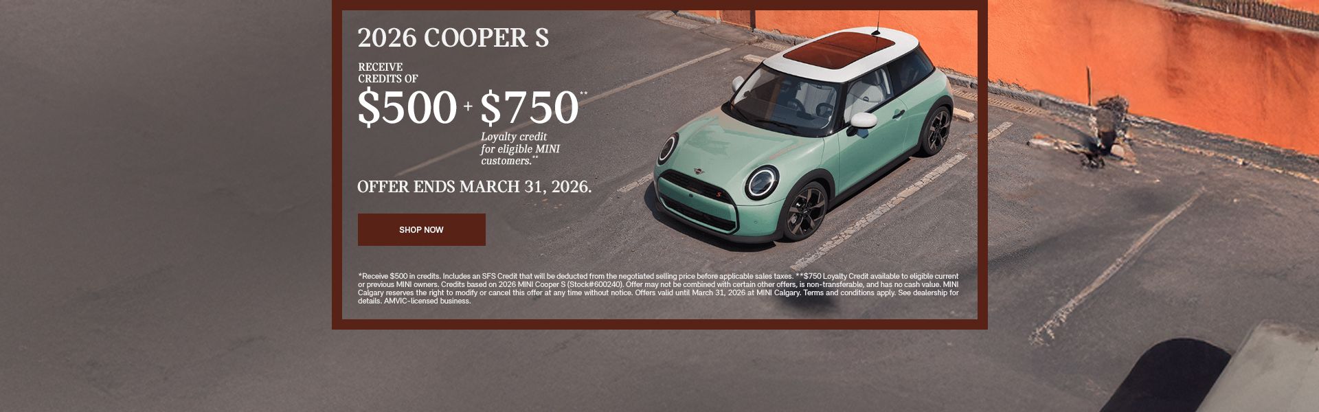 2026 MINI Cooper S