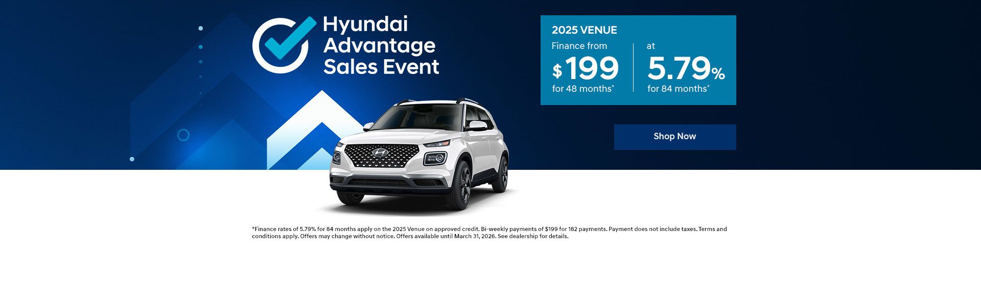 Hyundai Advantage Sales Event | 2025 Venue