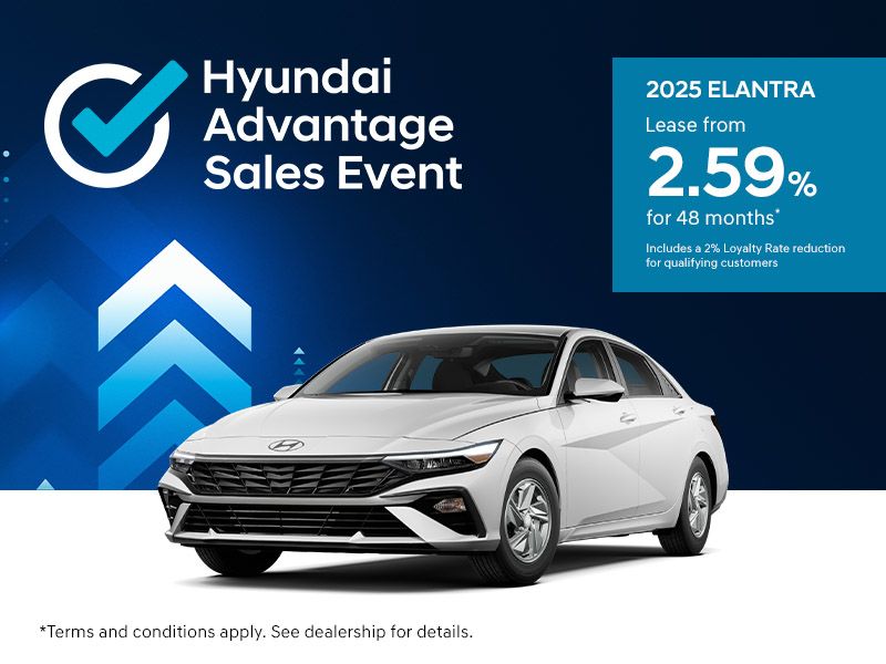 Hyundai Advantage Sales Event | 2025 Elantra
