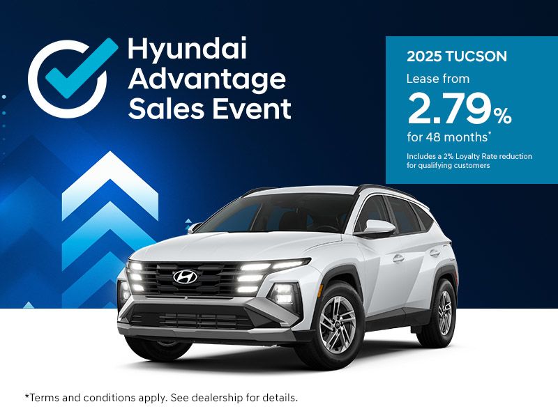 Hyundai Advantage Sales Event | 2025 Tucson