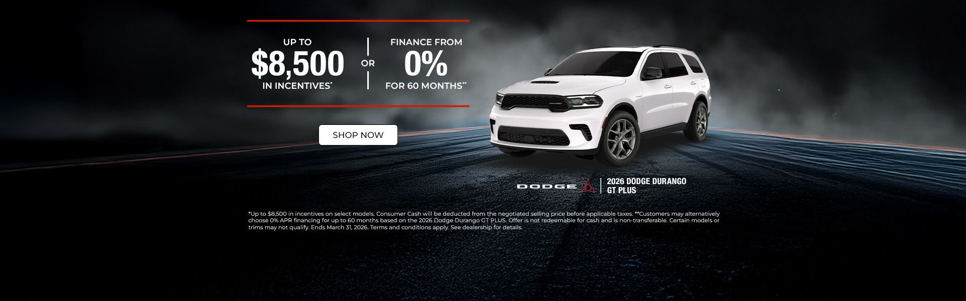 2026 Dodge Durango GT PLUS