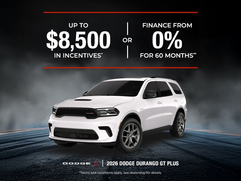 2026 Dodge Durango GT PLUS