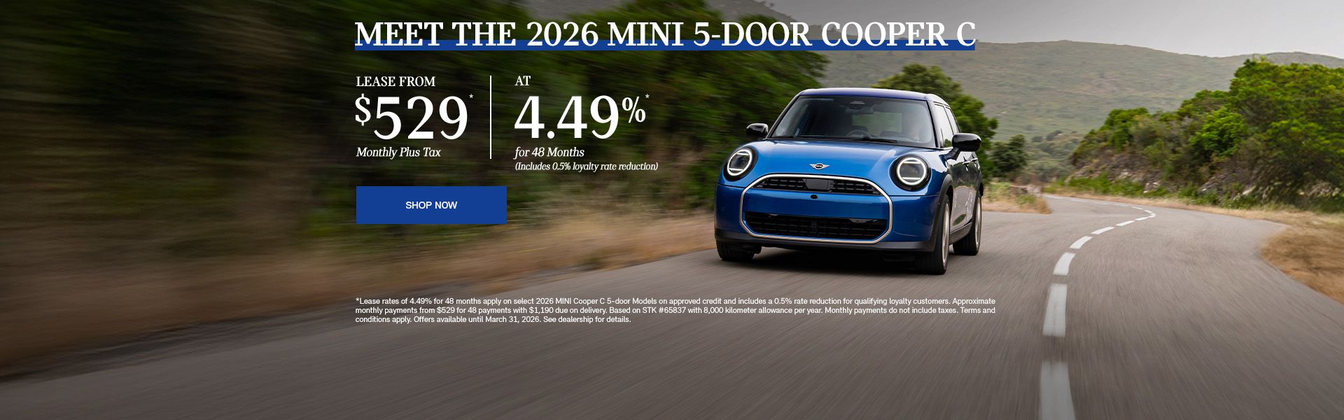 Meet the 2026 MINI 5-Door Cooper C