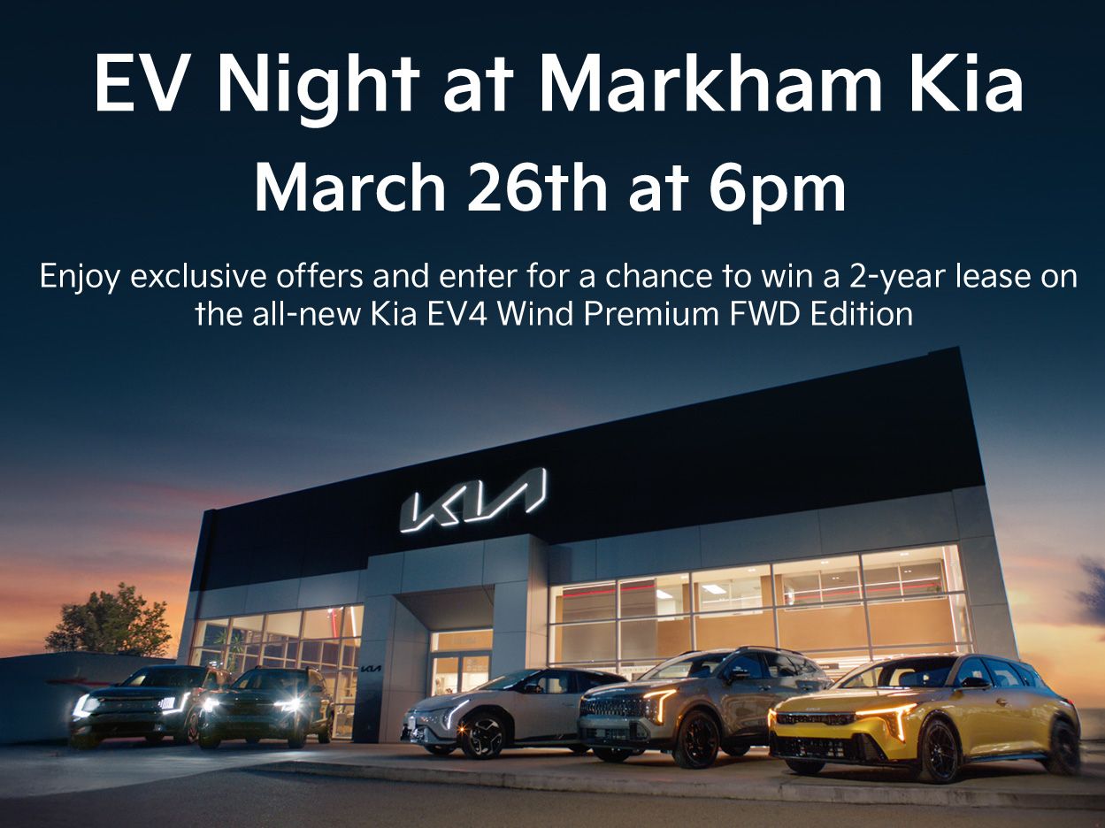 EV Night at Markham Kia!