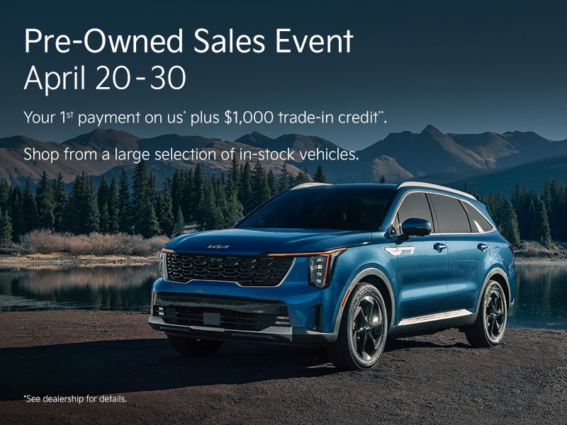 Pre-Owned Sales Event | April 20–30