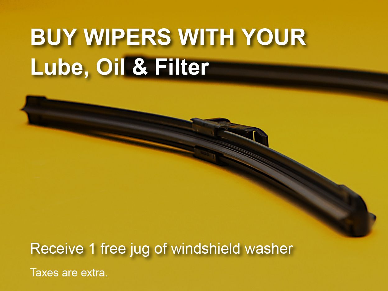 Wiper Purchase Special