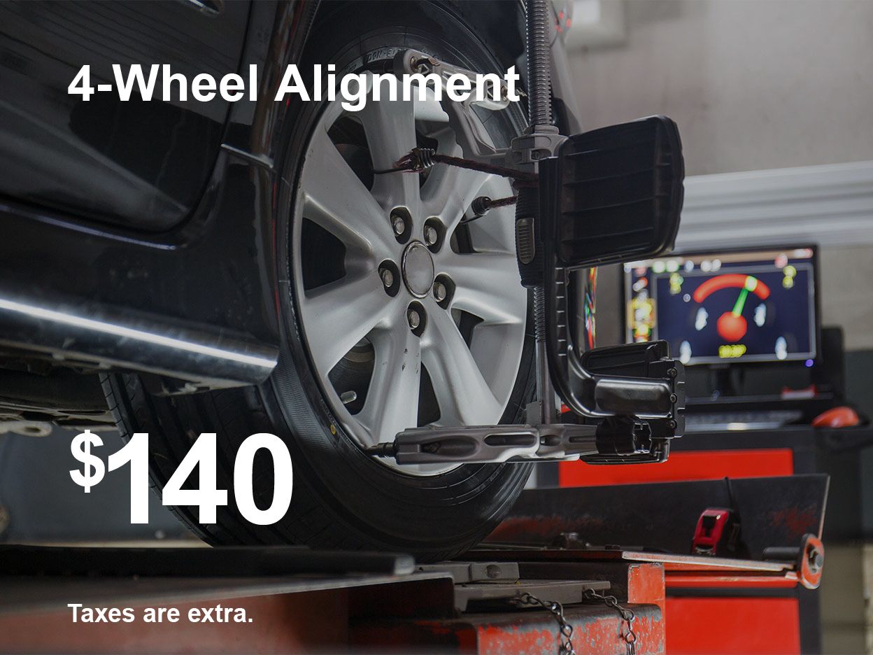 4-Wheel Alignment Special