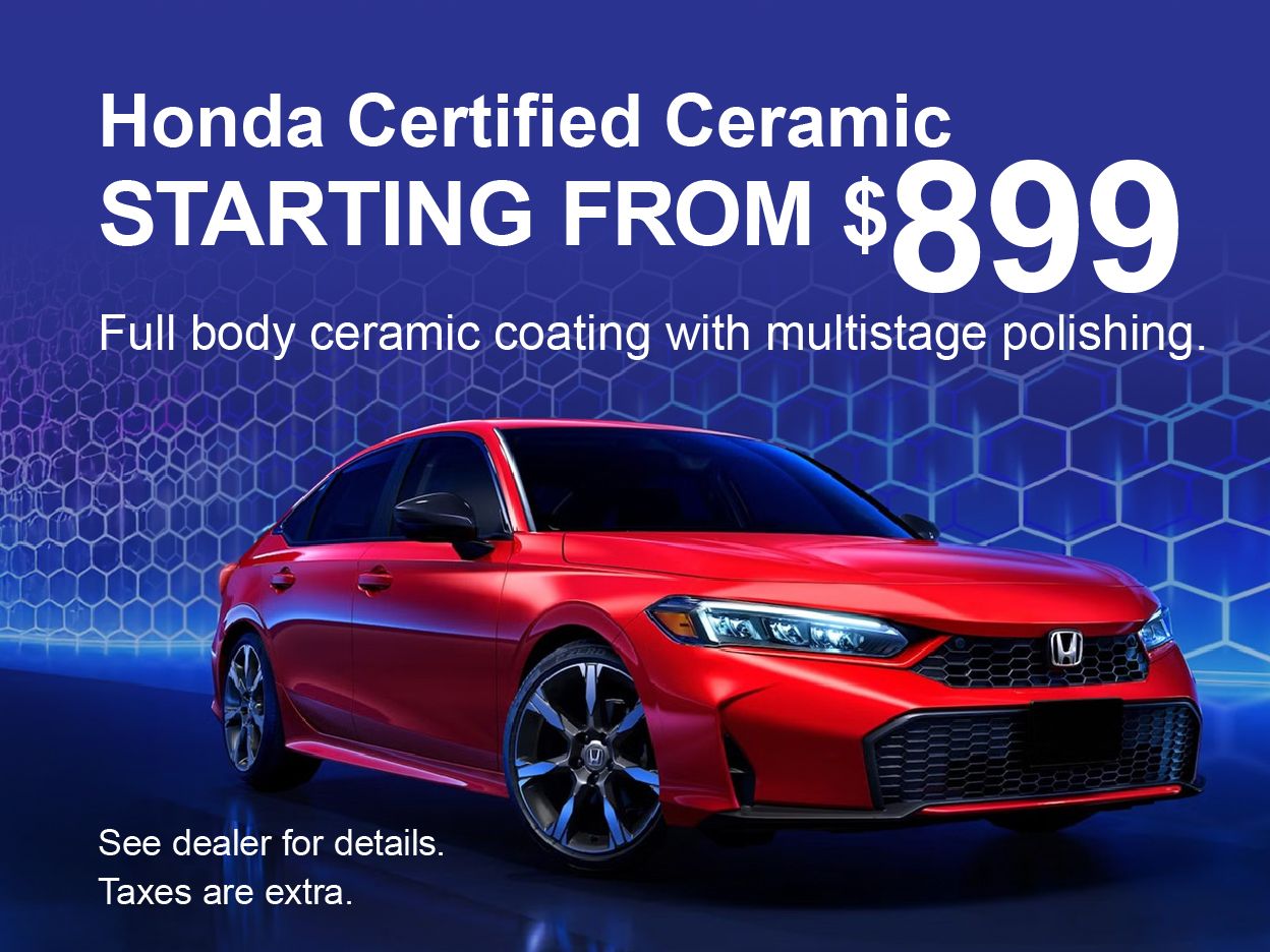 Honda Certified Ceramic Coating Special