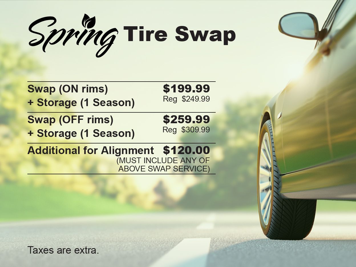 Tire Swap Special
