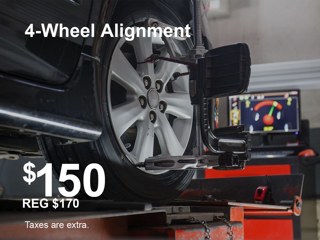 4-Wheel Alignment Special
