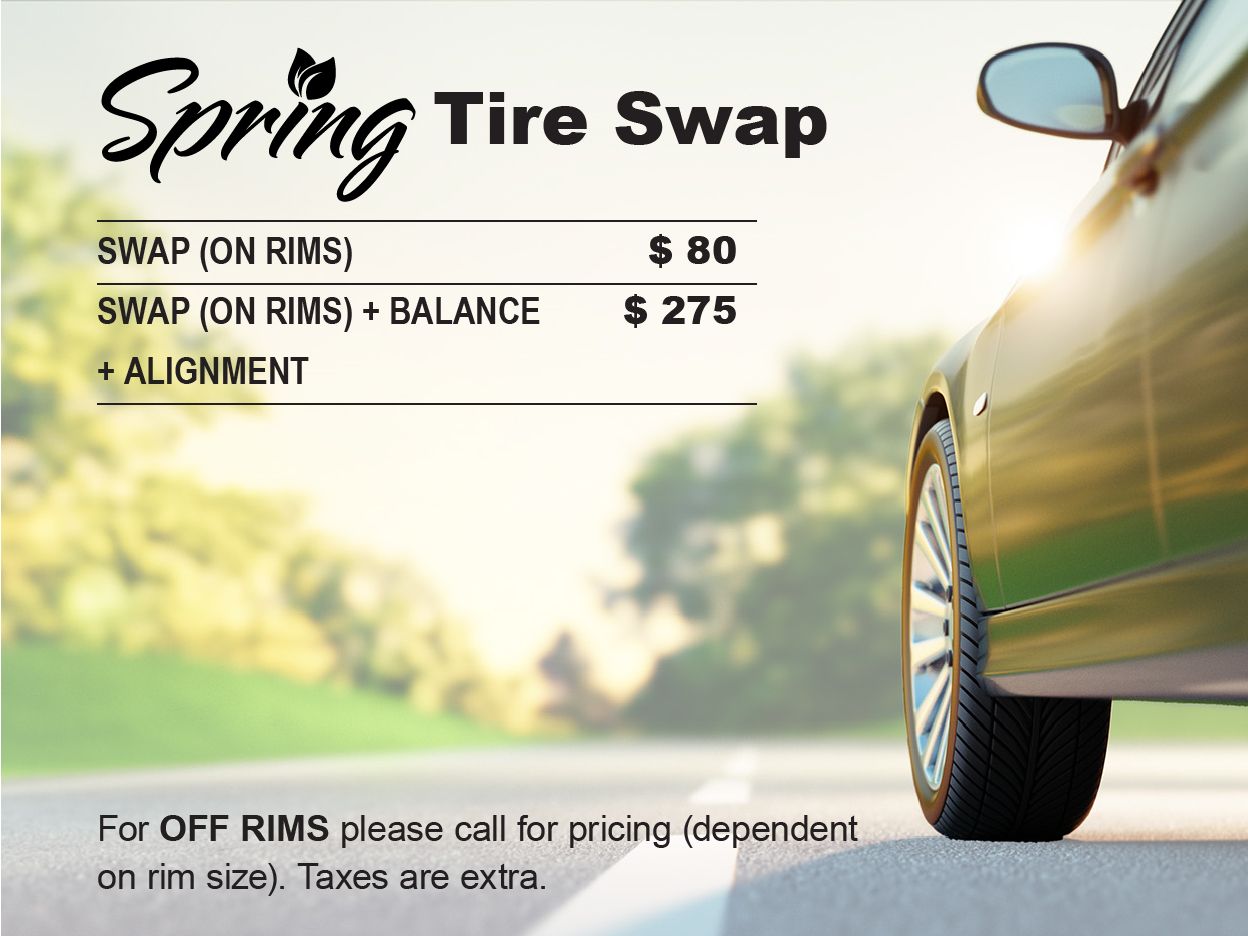Tire Swap Special